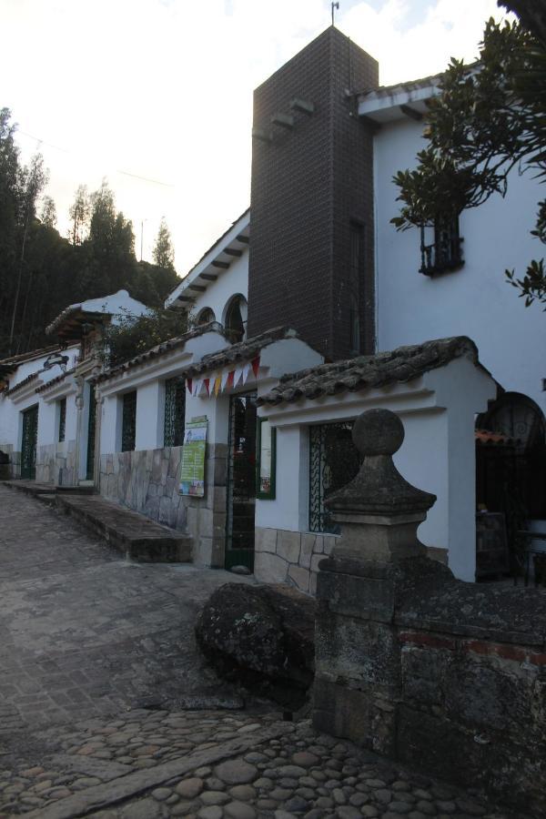 Hotel Calicanto Real Cafe Museo Monguí Dış mekan fotoğraf