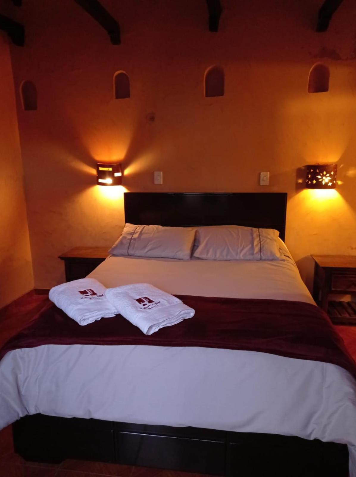 Hotel Calicanto Real Cafe Museo Monguí Dış mekan fotoğraf