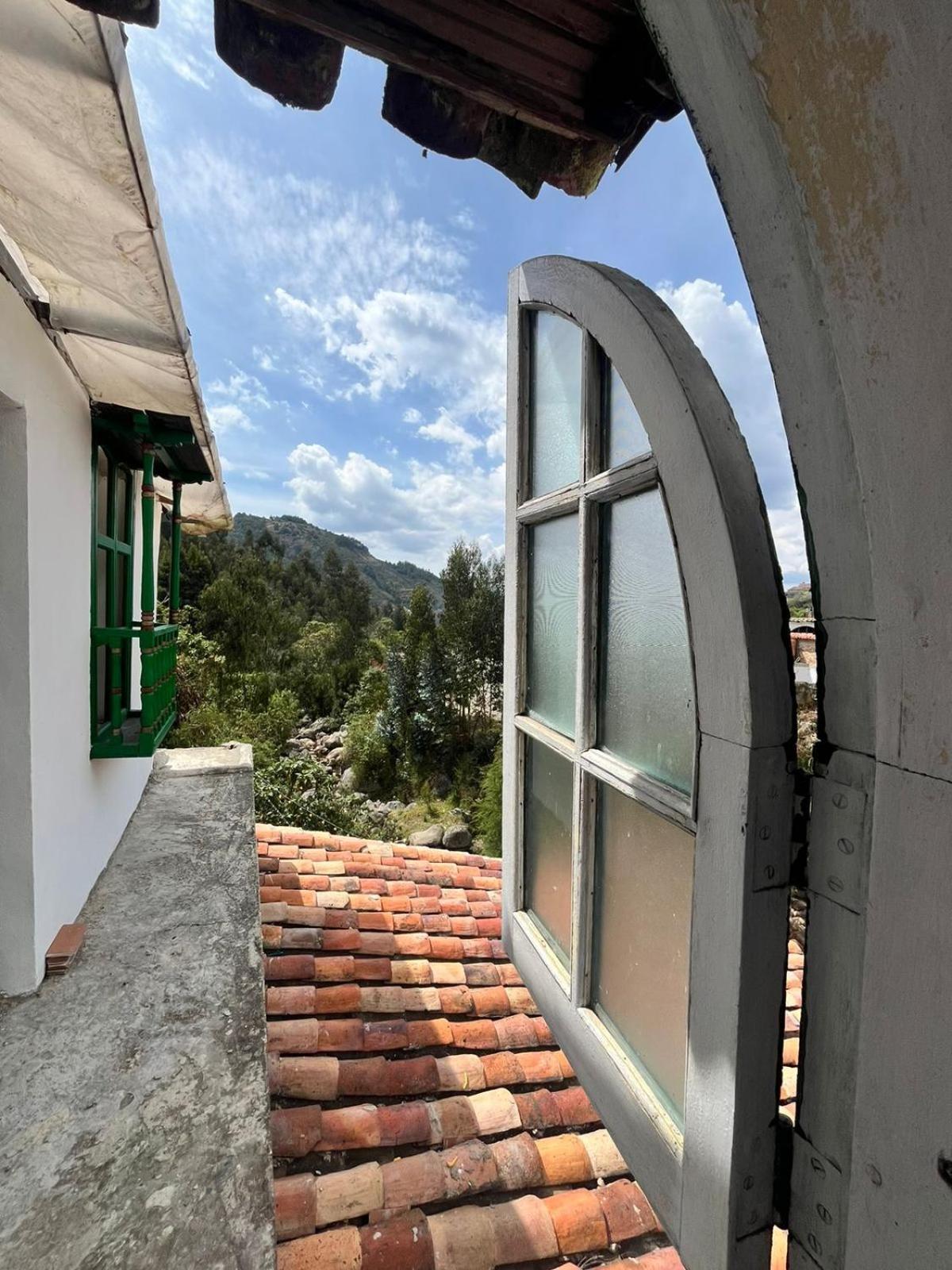 Hotel Calicanto Real Cafe Museo Monguí Dış mekan fotoğraf
