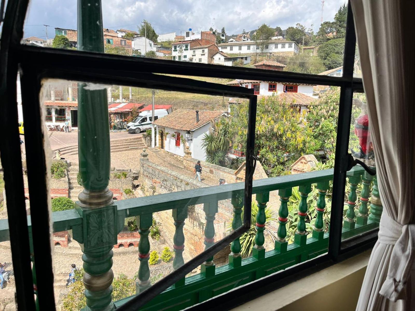 Hotel Calicanto Real Cafe Museo Monguí Dış mekan fotoğraf