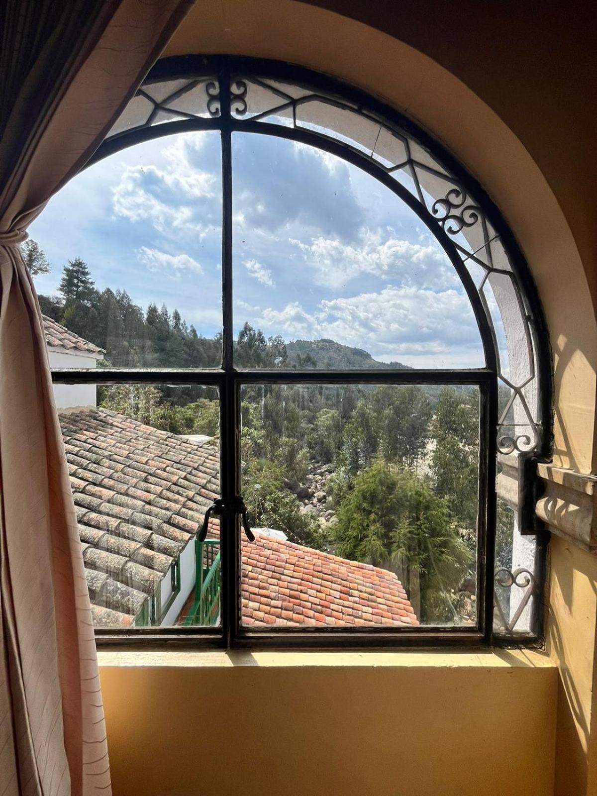 Hotel Calicanto Real Cafe Museo Monguí Dış mekan fotoğraf