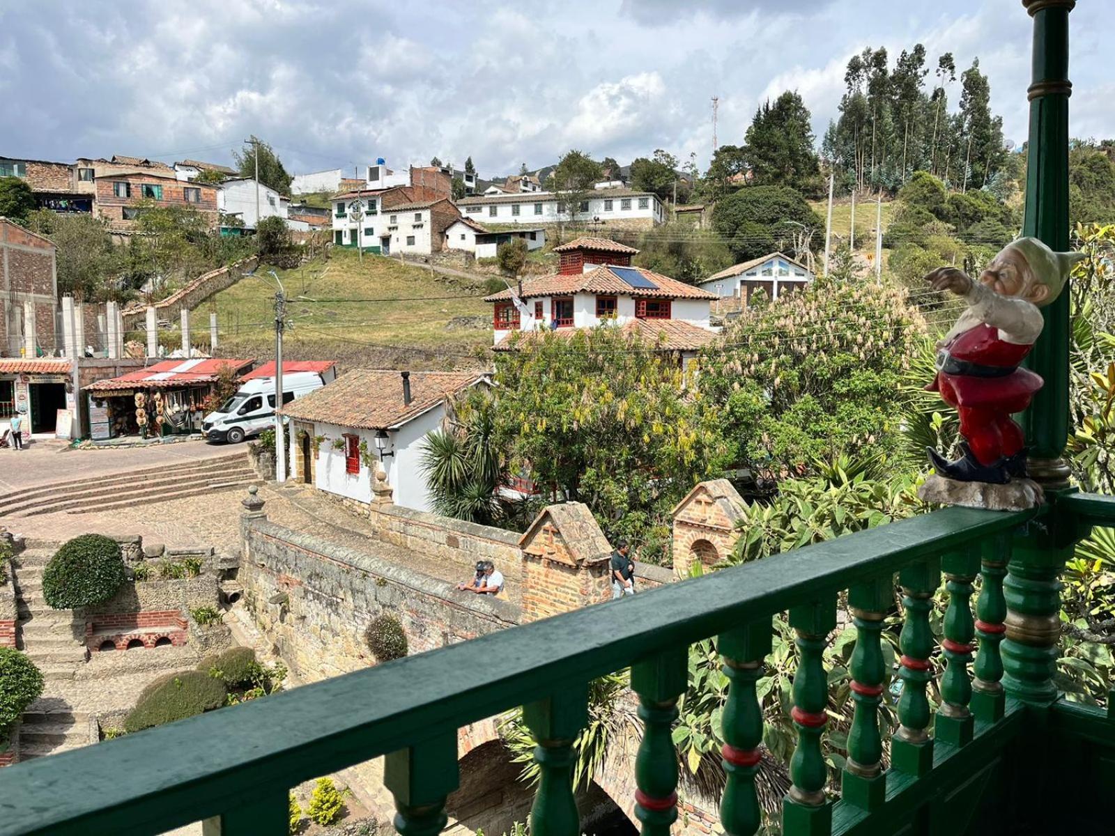 Hotel Calicanto Real Cafe Museo Monguí Dış mekan fotoğraf