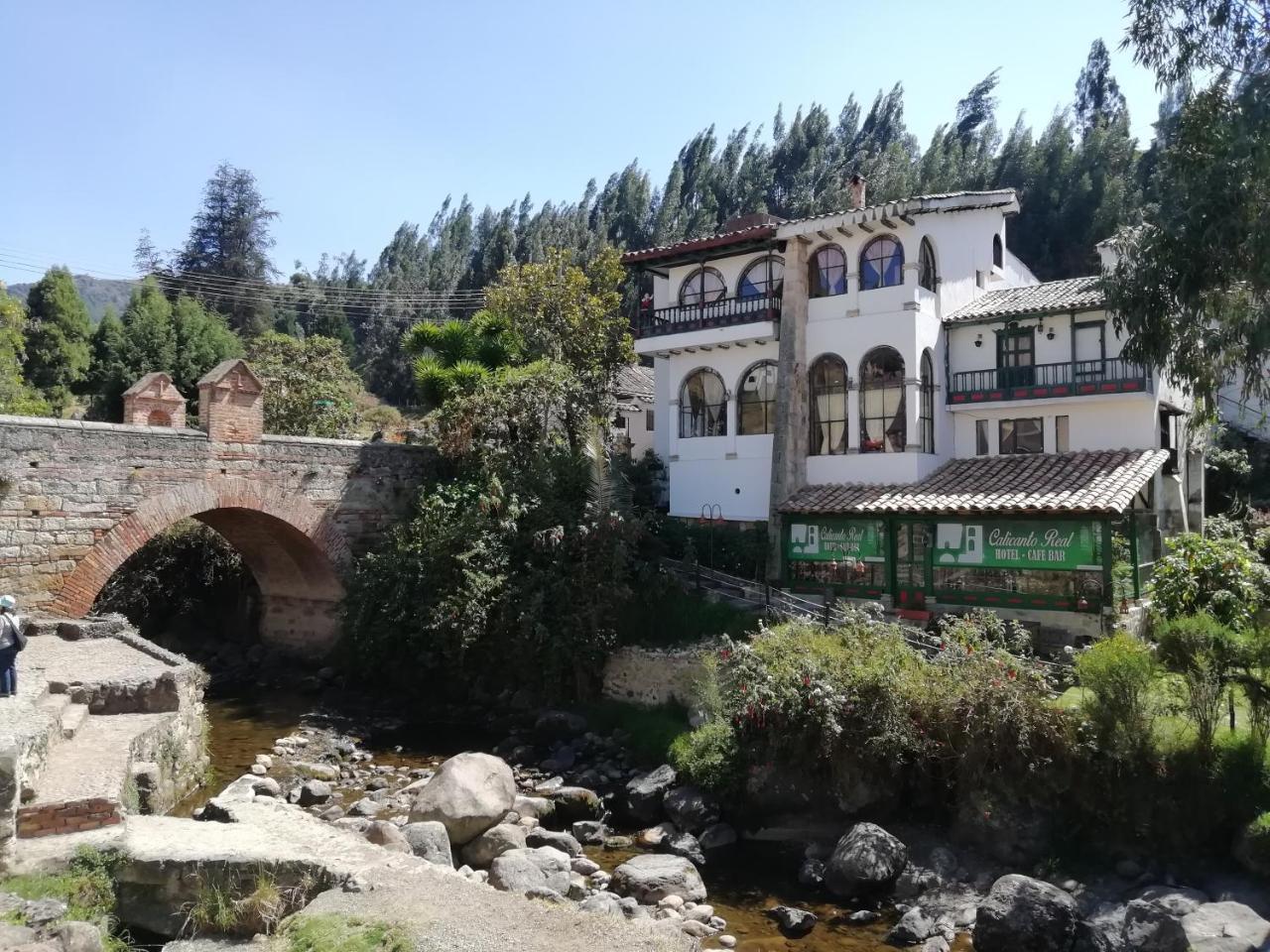 Hotel Calicanto Real Cafe Museo Monguí Dış mekan fotoğraf